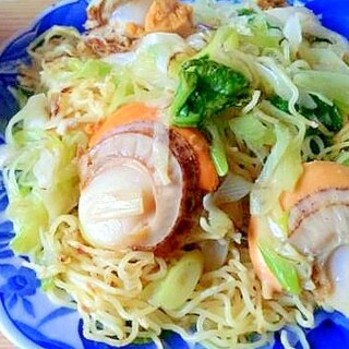 ☆簡単☆ホタテのエスニック焼きそば